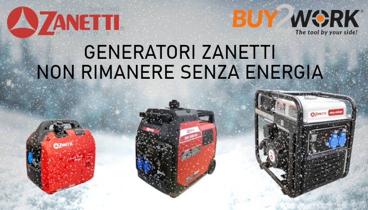 Promo Generatori ad Inverter Zanetti