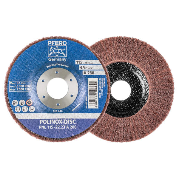 Disco abrasivo Polinox® PNL 115-22,23 A 280