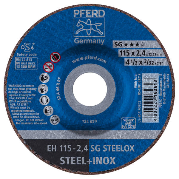 Disco da taglio EH 115-2,4 SG STEELOX