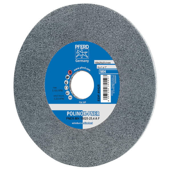 Ruote abrasive compatte PNER-MH 15003-25,4 SiC F