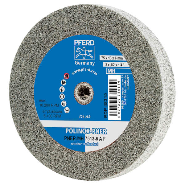 Ruote abrasive compatte PNER-MH 7513-6 A F