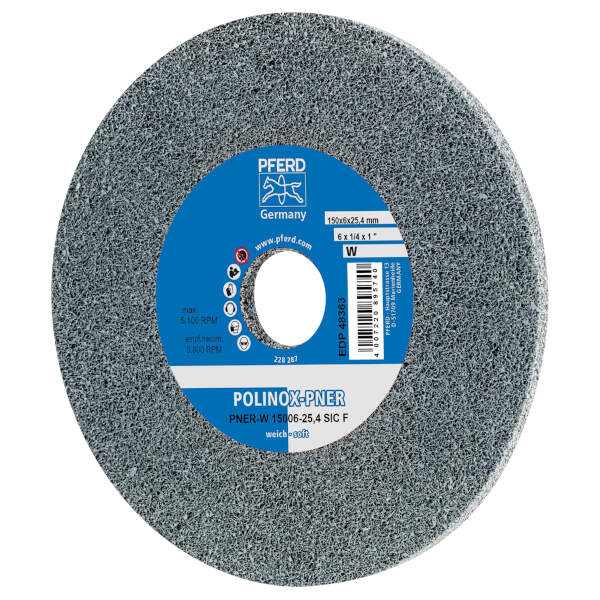 Ruote abrasive compatte PNER-W 15006-25,4 SiC F