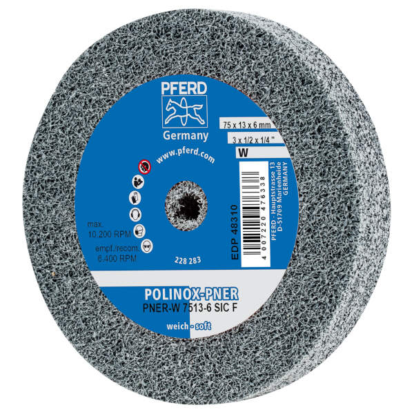 Ruote abrasive compatte PNER-W 7513-6 SiC F