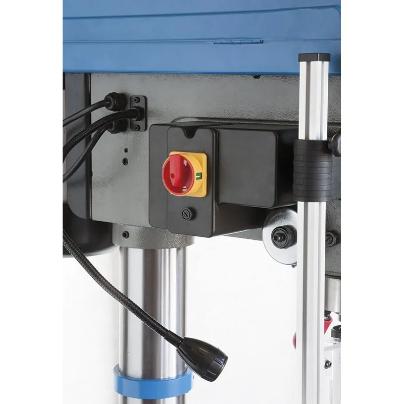 Trapano a colonna con trasmissione a cinghia 0252/400V Fervi