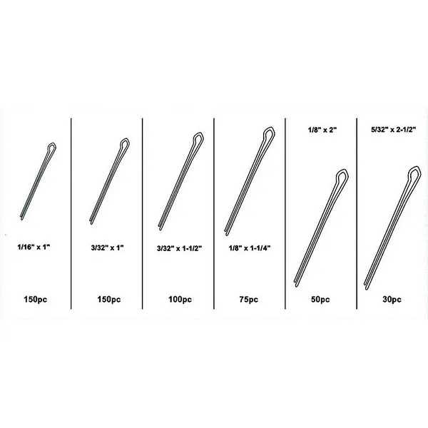 Assortimento coppiglie 0294 555pz
