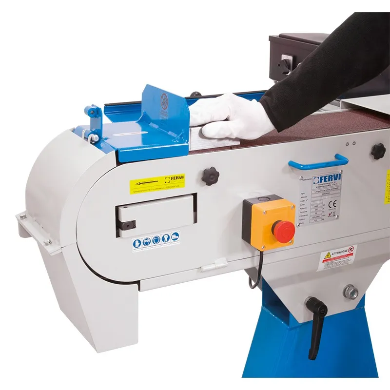 Levigatrice a nastro inclinabile 0691/400V Fervi