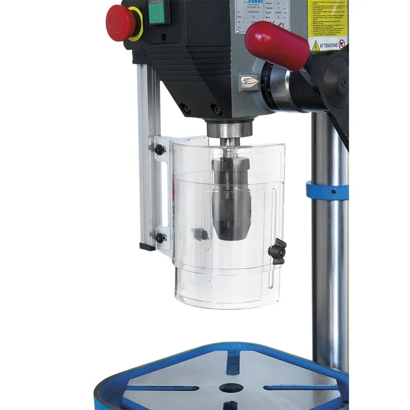 Trapano a colonna con trasmissione a cinghia 0752CM3 Fervi
