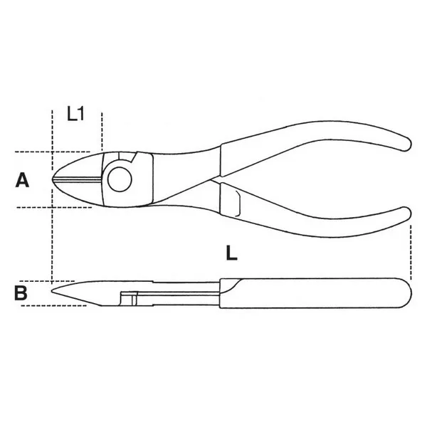 Tronchesi grande effetto taglienti diagonali 1084MQ