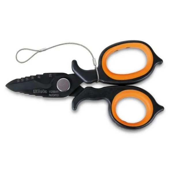 Forbici elettr. doppio effetto Inox-DLC H-SAFE 1128BAX-HS