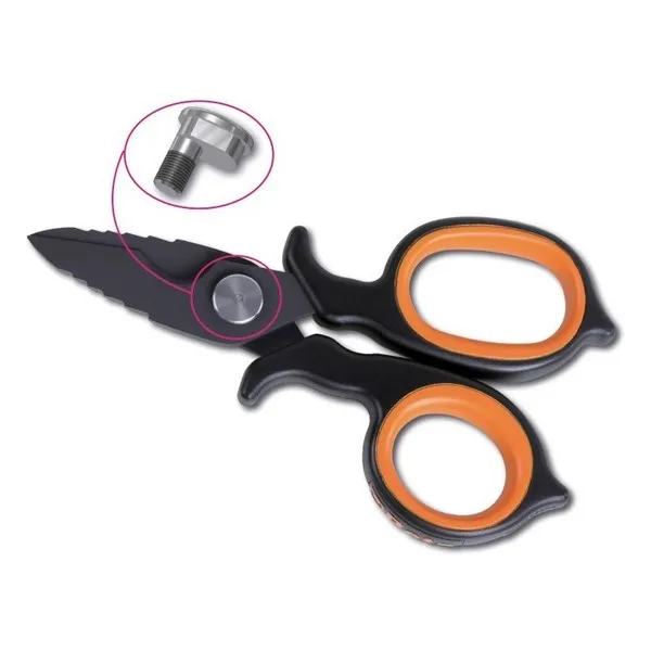 Forbici elettricisti doppio effetto Inox/DLC 1128BAX