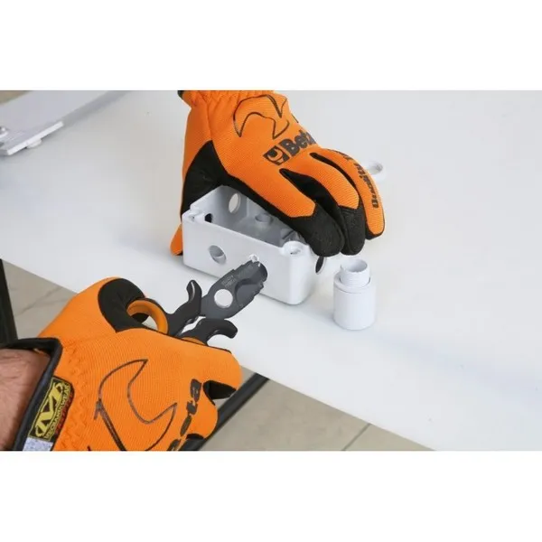 Forbici elettricisti doppio effetto Inox/DLC 1128BAX