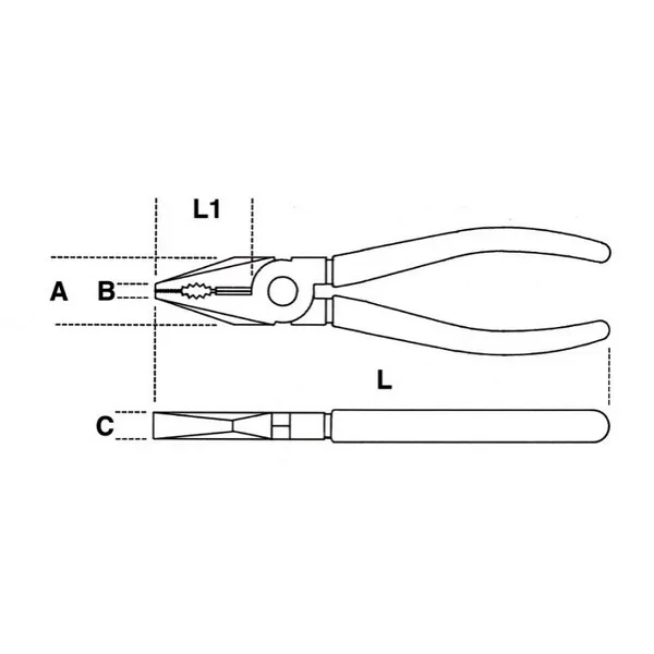 Pinzeuniversali cromate Beta 1150MQ