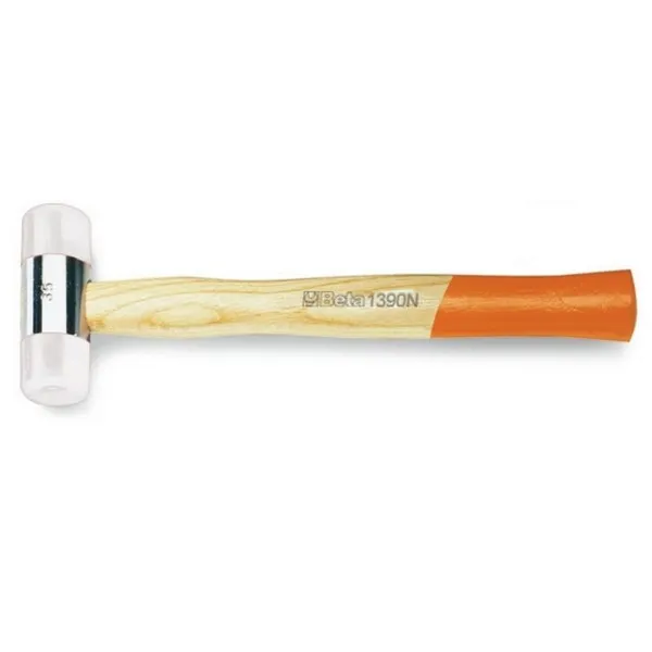 Mazzuole battenti intercamb. nylon/legno 1390N