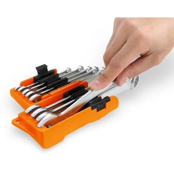 Serie chiavi combi. cricch. rev. + supporto Beta 142/SC9I-E