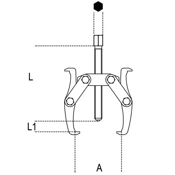 Estrattori a due griffe reversibili Beta 1520/1-1520/2