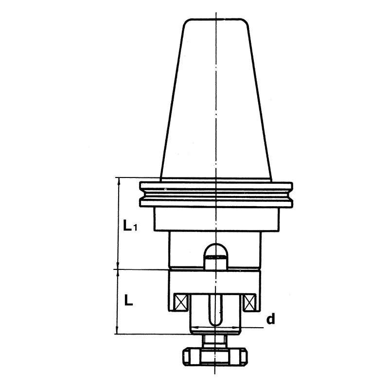 Mandrino porta frese combinato 16A Fervi