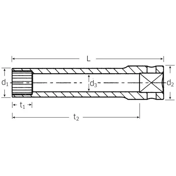 Chiavi a bussola Spline-Drive 40aLSP