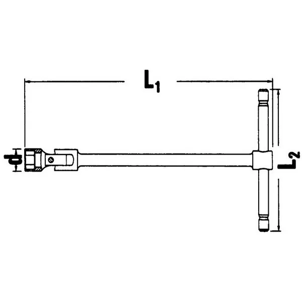 Chiavi a T snodate 4328S