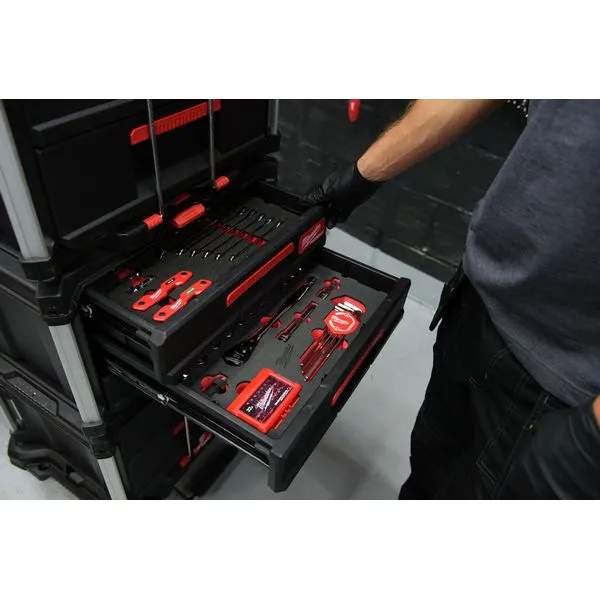 Set cricchetto e bussole 3/8 termoformato Packout Milwaukee