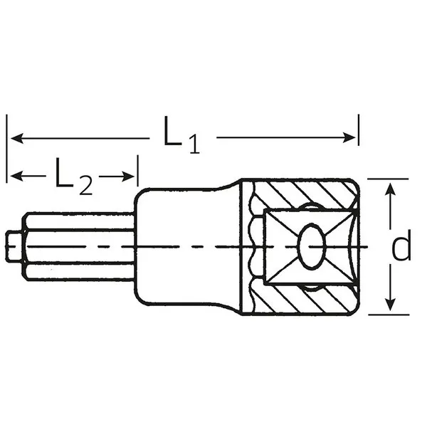 Chiavi a bussola INHEX 54IC