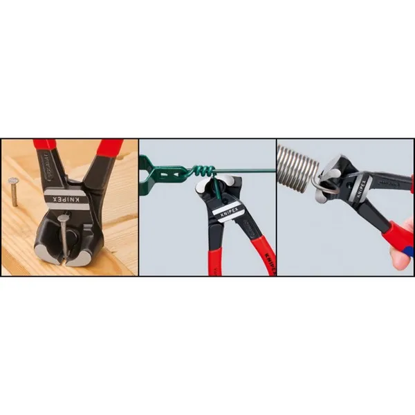Tronchesi KNIPEX  con taglienti frontali per bulloni
