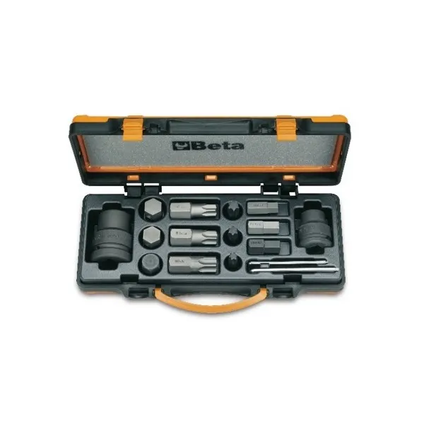 12 inserti maschio e 4 accessori Beta 727/C16