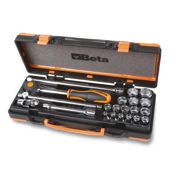 Assortimento di 16 chiavi a bussola esag. Beta 910A/C16HR