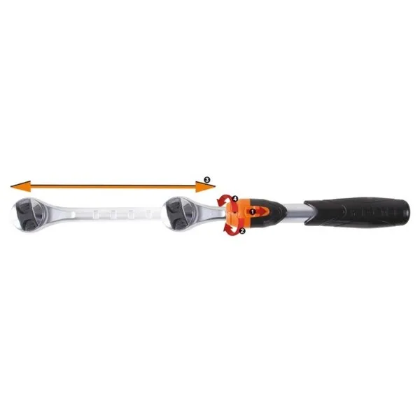 Cricchetto estens. Rev a.q. maschio 1/2