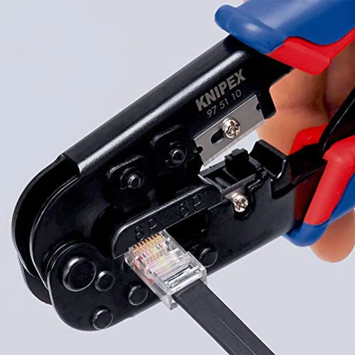 Pinza Knipex 97 51 10 per connettori Western