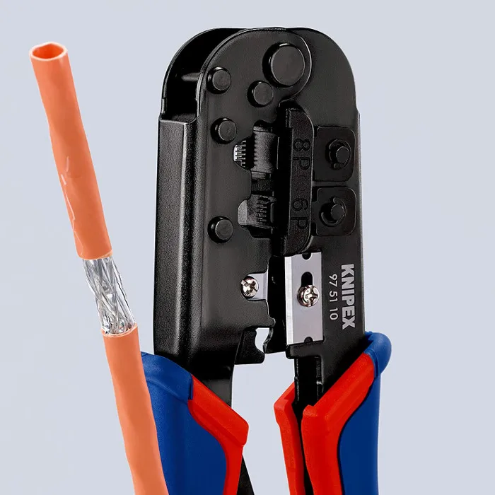 Pinza Knipex 97 51 10 per connettori Western
