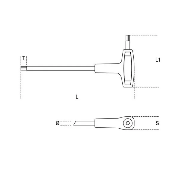 Chiavi maschio Torx H-SAFE Beta 97TTXHS
