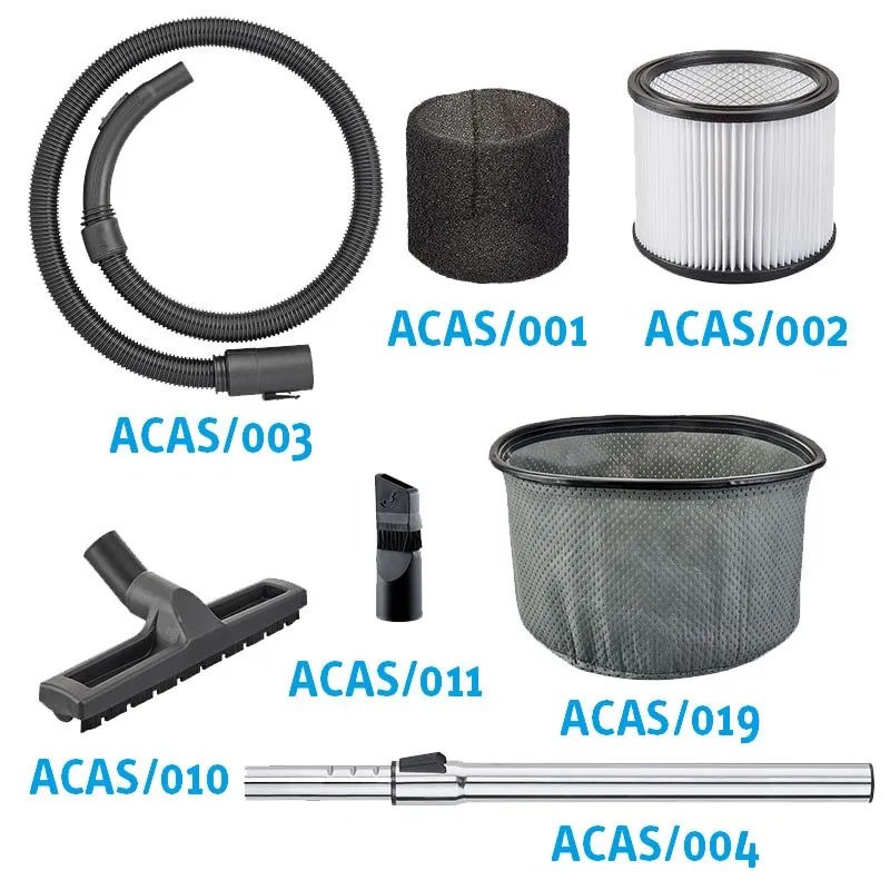 Aspirapolvere aspiraliquidi 30L A040/30A Fervi