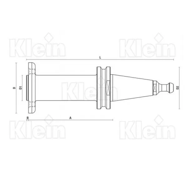 Adattatore iso 30 per seghe circolari