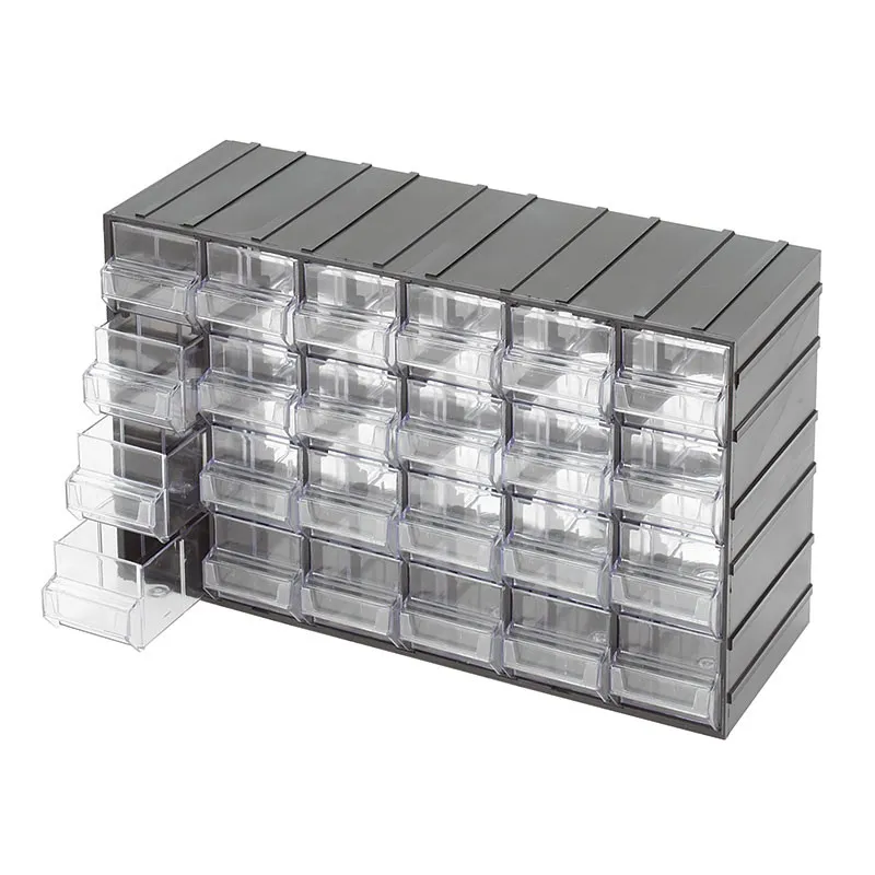 Cassettiere con cassetti estraibili trasparenti C085 Fervi