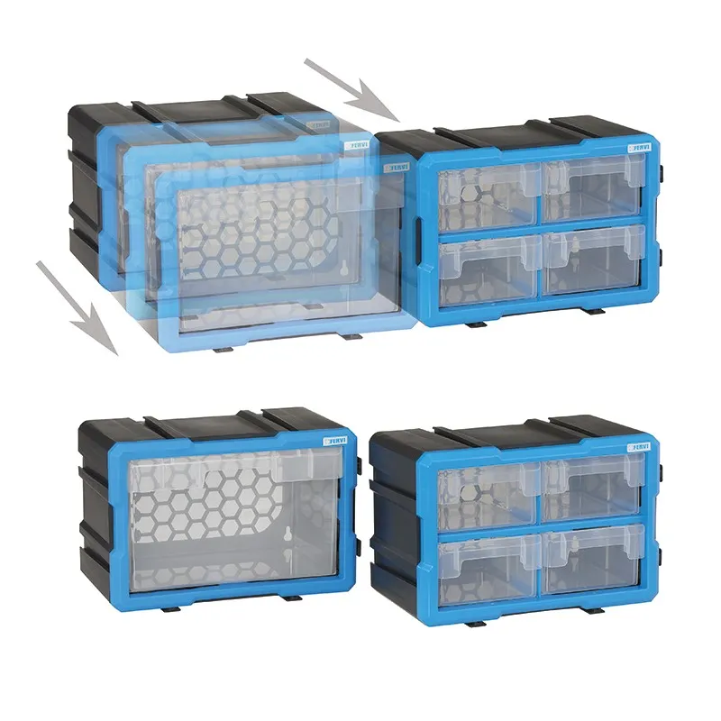 Cassettiera modulare con cassetti estraibili C086/12C Fervi
