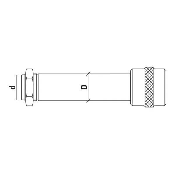Cannotti portafrese per macchine con cambio rapido YC320