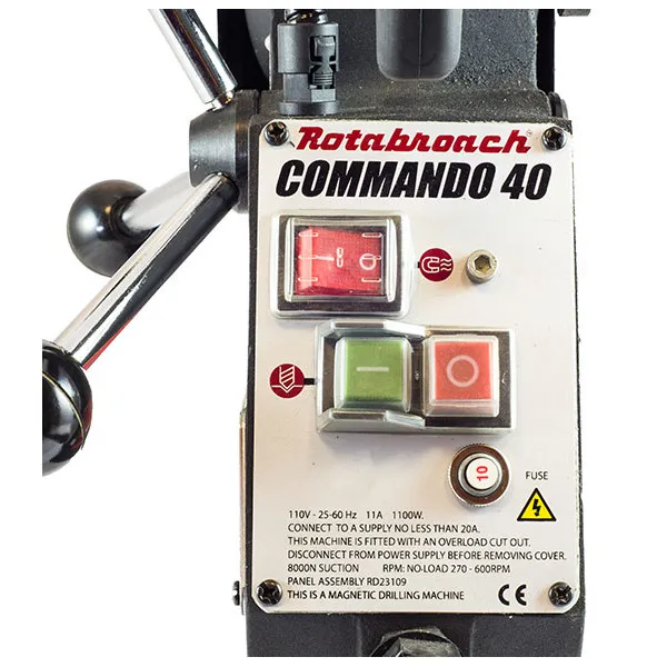 Perforatore a base magnetica Commando 40/3