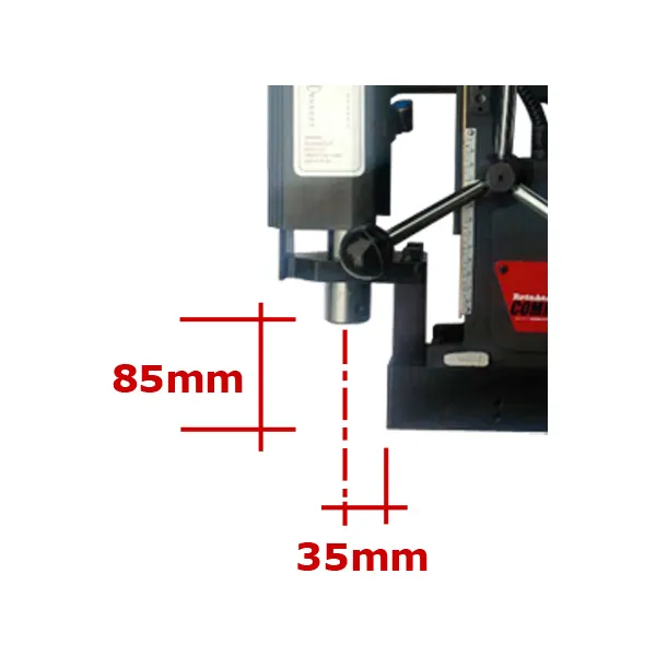 Perforatore a base magnetica Commando 40/3