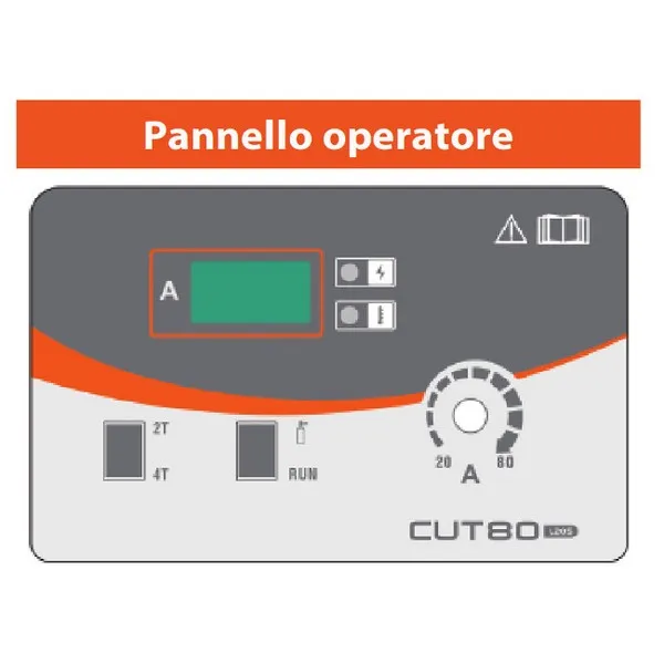 Plasma Inverter HF80A 3F CNC