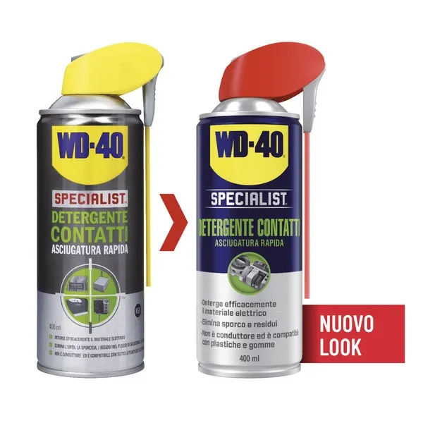 WD-40 Detergente Contatti Asciugatura Rapida 400 ml