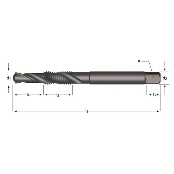 Punte a maschiare Dormer E650 HSS Dormer Iso C R30 M 6H Vap