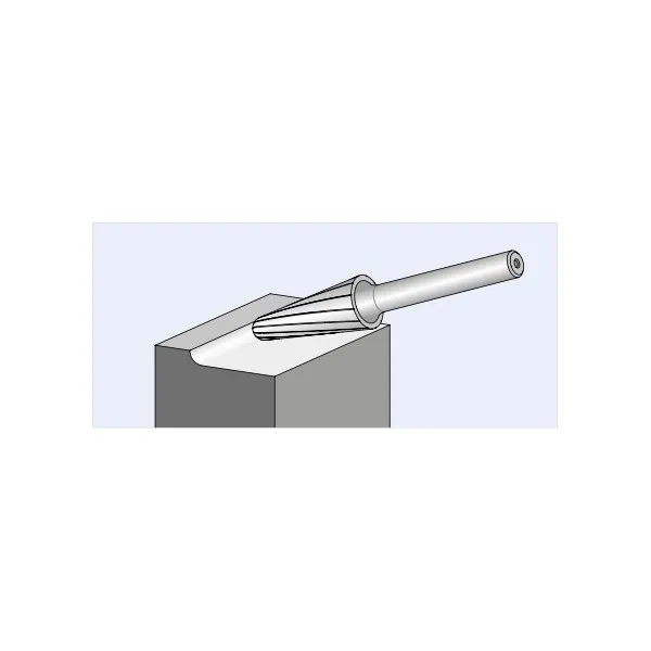 Frese HM PFERD CAST a cono punta arrotondata KEL gambo 6