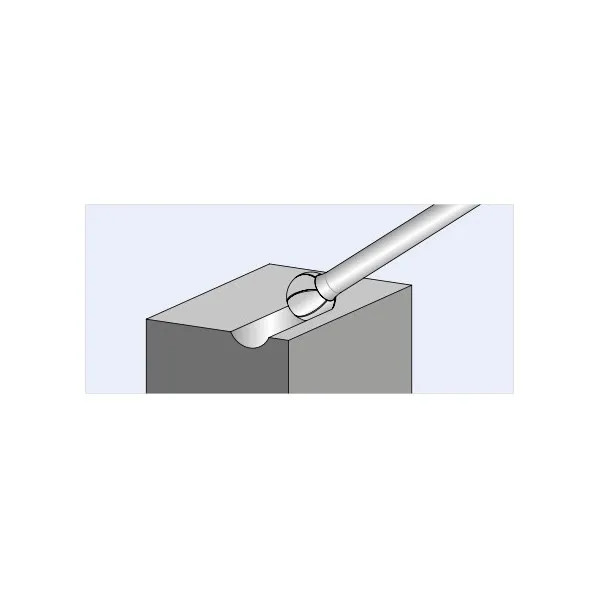 Frese HM PFERD forma a sfera KUD gambo 3x75
