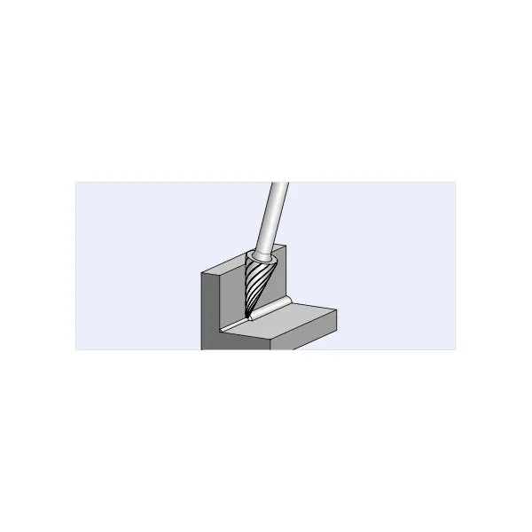 Frese HM PFERD MICRO forma a cono appuntito SKM gambo 3