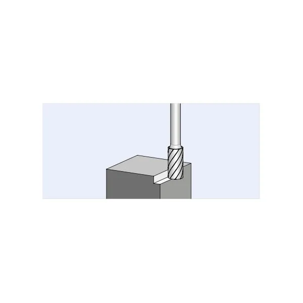 Frese HM PFERD TITANIUM cil. ZYAS taglio frontale gambo 3