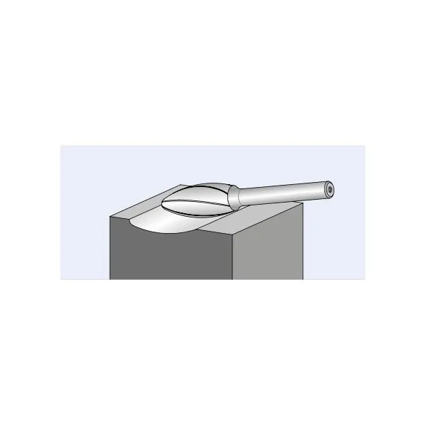Frese HM PFERD TOUGH forma a fiamma B gambo 8