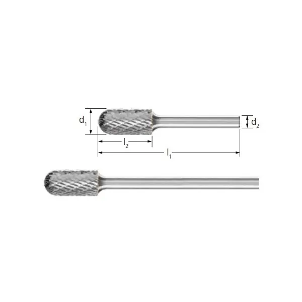 Frese HM PFERD TOUGH cil. testa a sfera WRC gambo 6x150
