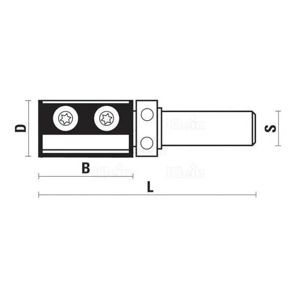 Frese con coltellini HW per refilare z2 W115-W116