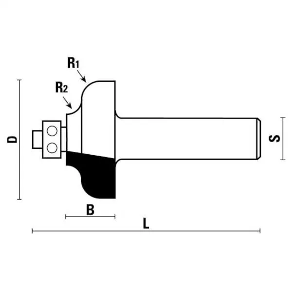 Frese HW a doppio raggio Z2 E141 - G141