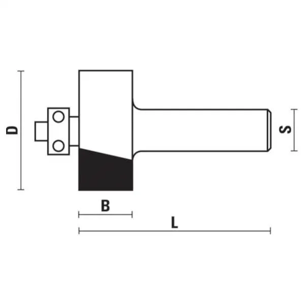 Frese HW a gradino con cuscinetto Z2 E150 - G150